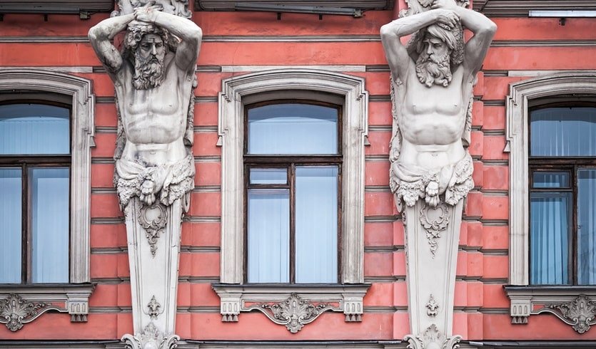 Скульптурные элементы дворца Белосельских-Белозерских – пешеходные экскурсии от 780 рублей