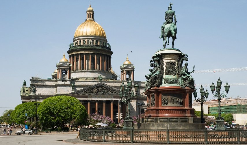 Ансамбли Петербургских площадей: Исаакиевская – фото №1 – Фотобанк Лори/ Александр Щепин  Ансамбли Петербургских площадей: Исаакиевская – Пешеходные экскурсии от 600 рублей