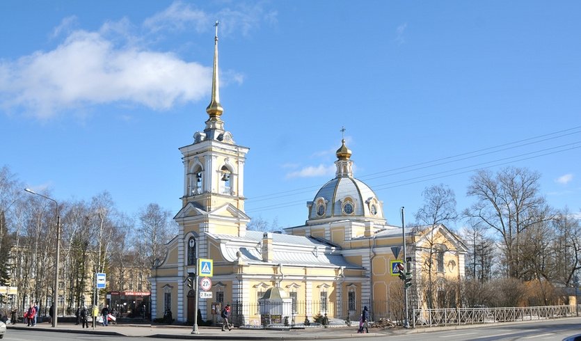 Церковь Троицы Живоначальной в Красном Селе, Санкт-Петербург Храмовая архитектур