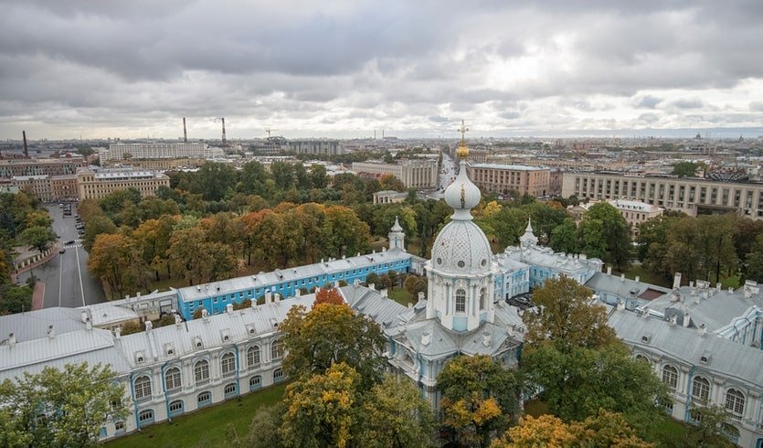 Ансамбль Смольного собора (для заказных групп) – пешеходные экскурсии для заказных групп от 290 рублей