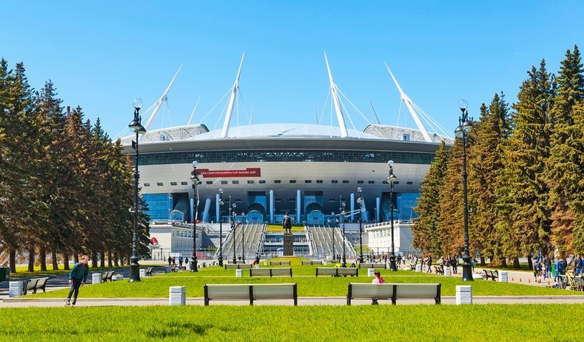 Прогулки в Зените (стадион «Санкт-Петербург») – интерьерные экскурсии