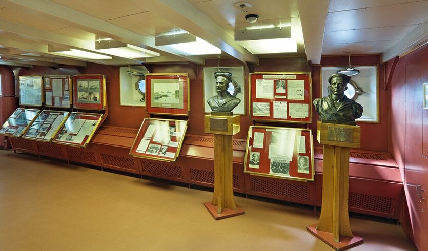 Крейсер «Аврора» — Музеи