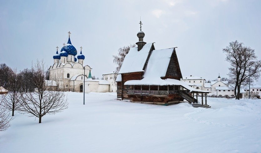 Богородице-Рождественский собор и Никольская церковь. Суздальский кремль – туры по Золотому кольцу от 26900 рублей
