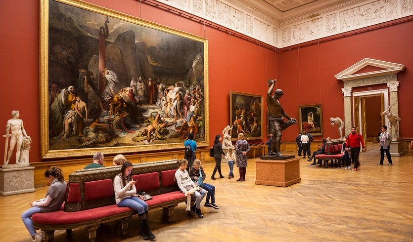 Зал Русского музея – экскурсии и программы для детей от 1700 рублей