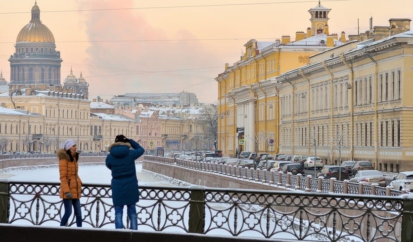 Вид на Санкт-Петербург с Поцелуева моста – сборные туры в Санкт-Петербург от 7380 рублей