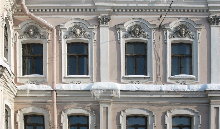 Фрагмент особняка графини Н. Ф. Карловой — Дворцы и особняки от 650 рулей 