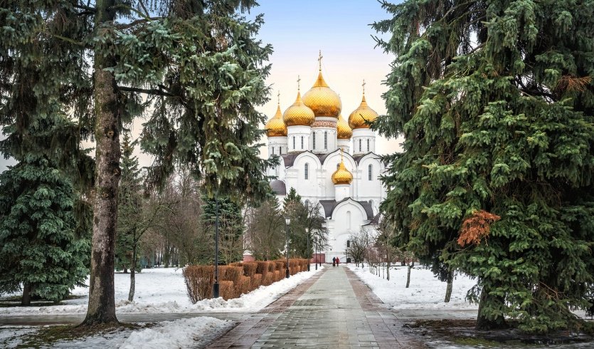 Новогодние каникулы на  Золотом Кольце — Туры по Золотому Кольцу от 25900 рублей 