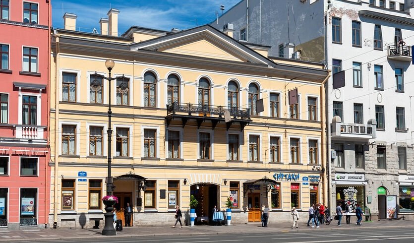 Дом И. О. Сухозанета (Дом журналиста) — Дворцы и особняки