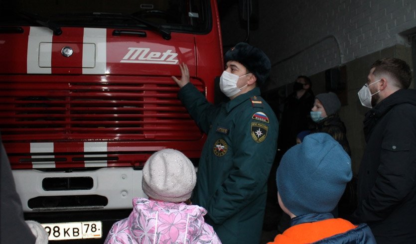 Экскурсия в пожарную часть. Открытый урок по основам пожарной безопасности - интерактивная экскурсия от 1000 руб.