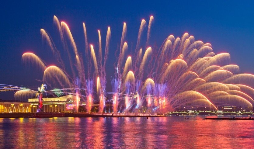 Алые Паруса — просмотр из особняка на Дворцовой набережной – дворцы и особняки