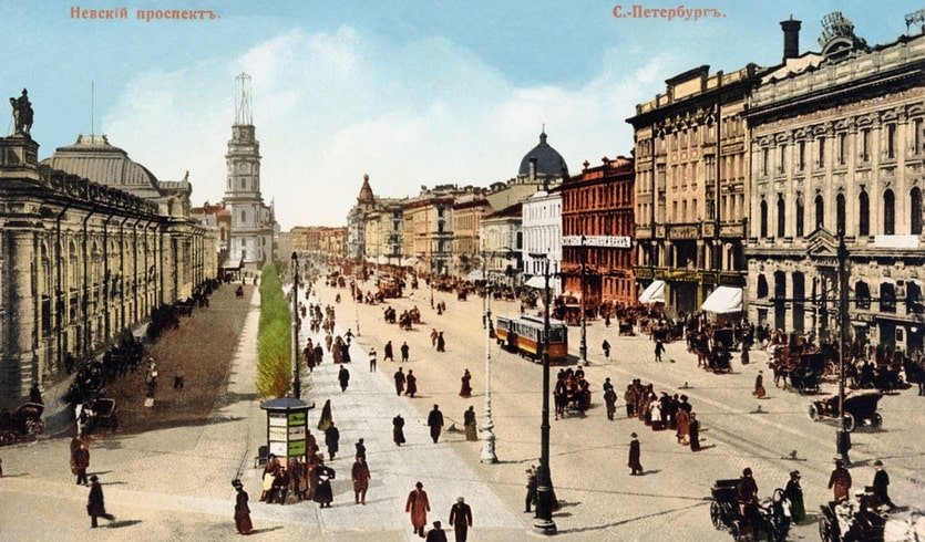 Невский проспект у Гостиного Двора – пешеходные экскурсии от 1100 рублей