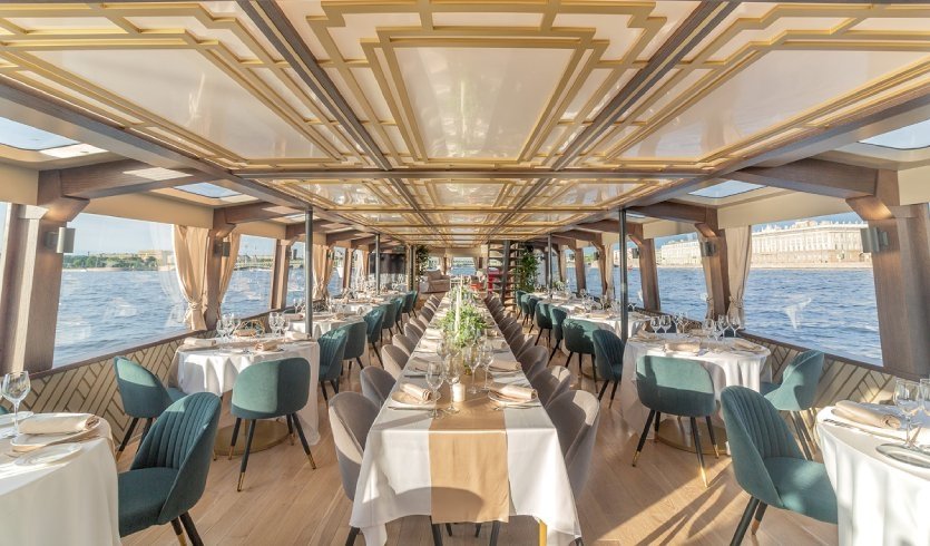 Теплоход «Амели» – аренда теплохода от 29000 рублей