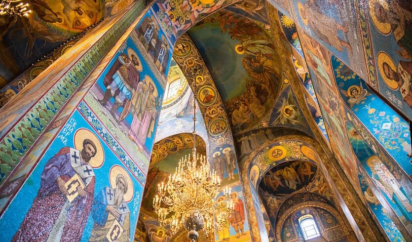 Экскурсия в Спас на Крови (для заказных групп) — Интерьерные