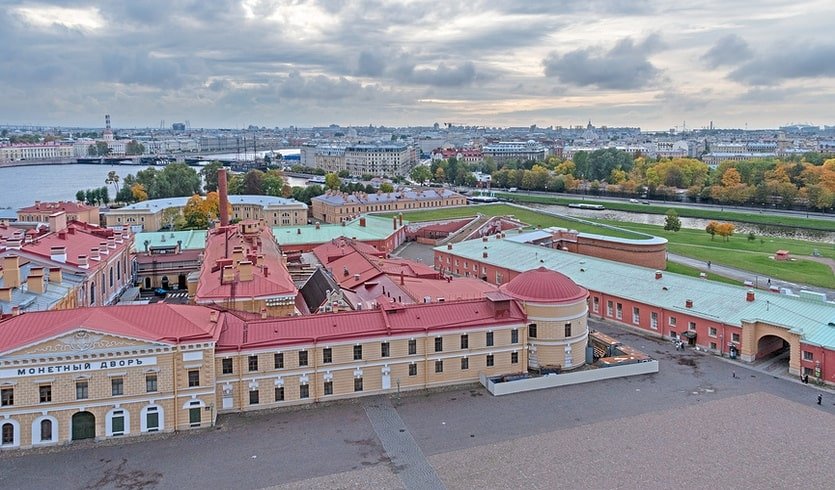 Петроградский район Петропавловская крепость