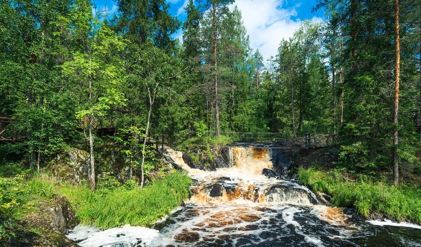 Рускеальские водопады – туры в Карелию от 2790 рублей