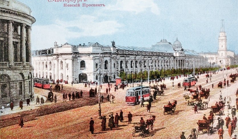 Общий вид на Невский проспект – автобусные экскурсии от 1800 рублей Общий вид на Невский проспект – автобусные экскурсии от 1800 рублей