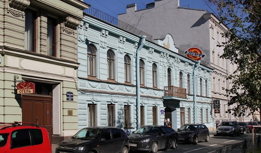 Особняки Фурштатской улицы – фото №2 – Фотобанк Лори/ Анна Зеленская Особняки Фурштатской улицы – Пешеходные экскурсии