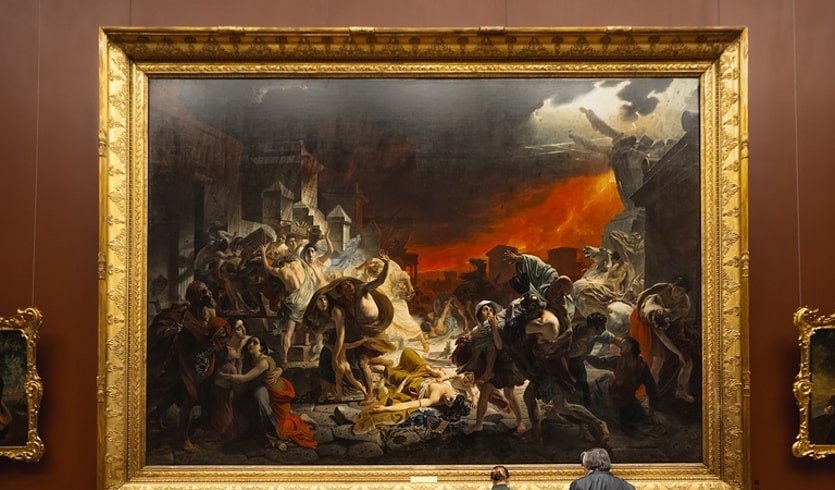 Картина «Последний день Помпеи» – интерьерные экскурсии от 1600 рублей