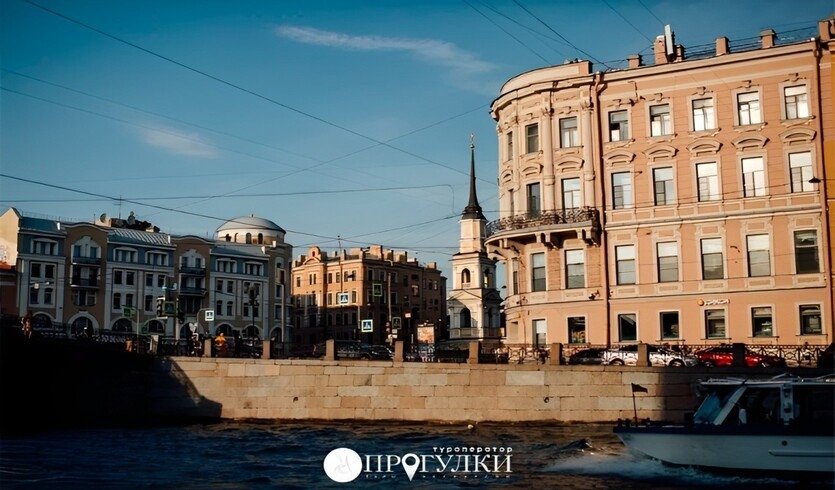Река Фонтанка – водные обзорные от 900 рублей
