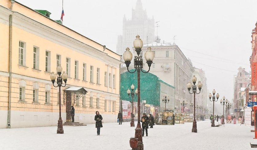 Зимний Арбат – туры в Москву от 24600 рублей