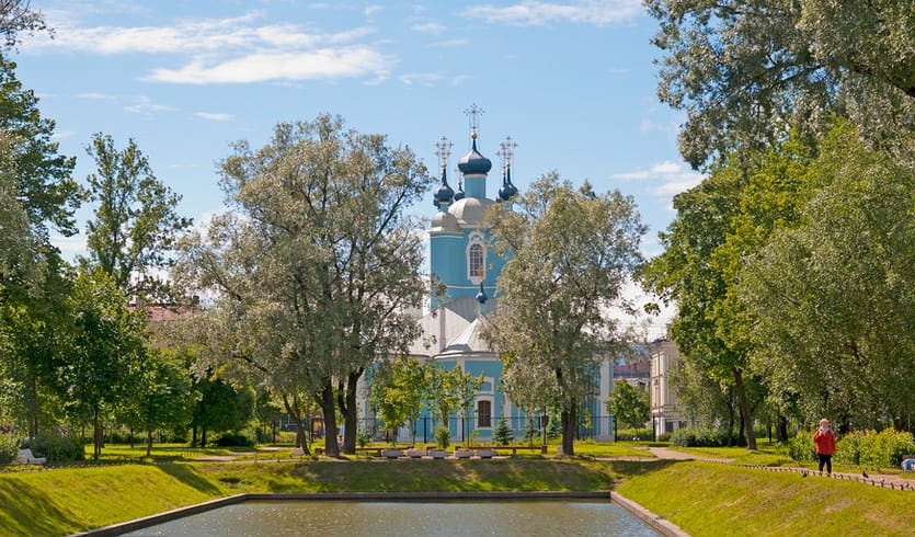 Выборгский сад спб. Сампсониевский сад в Санкт-Петербурге. Сампсониевский сад СПБ.