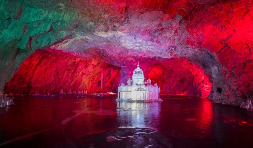 Парк «Рускеала». Подземная экскурсия – новогодние туры в Карелию от 32000 рублей