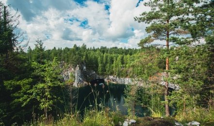 Горный парк «Рускеала». Мраморный каньон