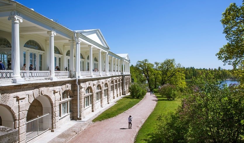 Романтические павильоны Царского Села – фото №5 – Фотобанк Лори/ Сергей Афанасьев  Романтические павильоны Царского Села – Пешеходные экскурсии