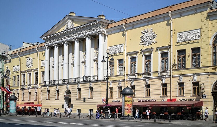 Экскурсия в Дом Юсуповых на Невском проспекте — Фото № 1 — Фотобанк Лори / Валентина Качалова Экскурсия в Дом Юсуповых на Невском проспекте — Дворцы и особняки