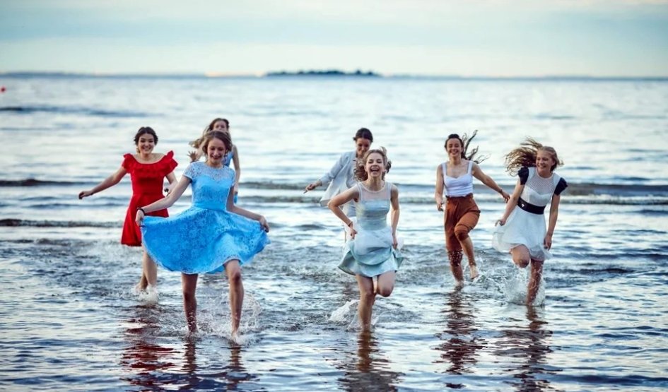 Романтичный выпускной на Финском заливе фото Романтичный выпускной на Финском заливе