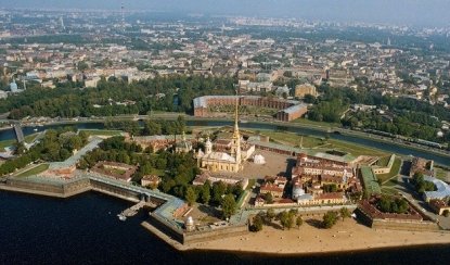 Петропавловская крепость и ключ от города