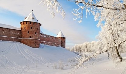Великий Новгород. Стены Кремля