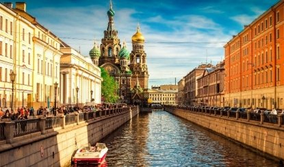 Теплоходная прогулка по рекам и каналам
