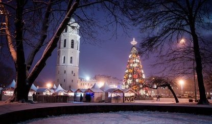 Новый год в Вильнюсе