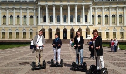 Экскурсия на сегвеях по Петербургу