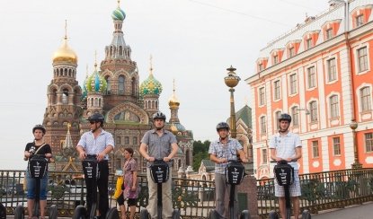 Экскурсия по Санкт-Петербургу на сегвеях