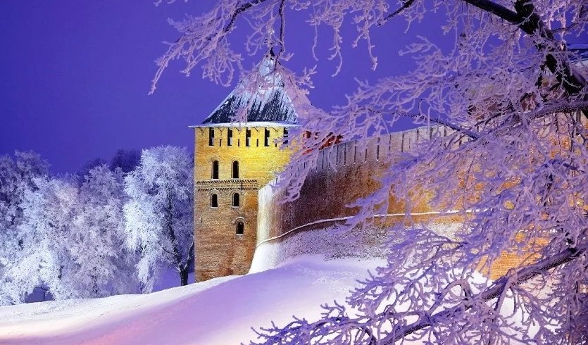 Новый год в Великом Новгороде