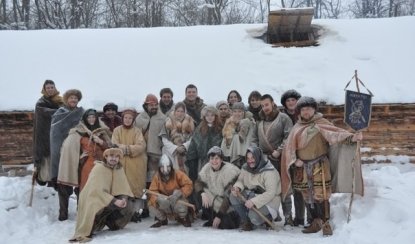 Рождество в деревне викингов
